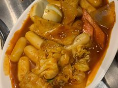 芝士炒年糕-韩聚屋韩国烤肉餐厅(新北万达店)