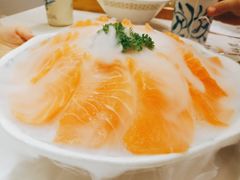 三文鱼腩刺身-羽寿司(东方宝泰店)