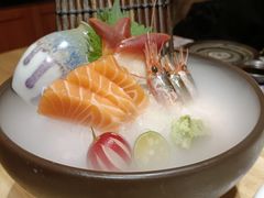 刺身三品-鲔吞·和牛寿喜烧(闵行区绿瘦酒店)