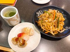 牛肉炒乌冬定食-元气寿司(环球港店)