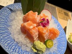 三文鱼腩刺身-炙柒Sekinana·精致日料(合生汇店)