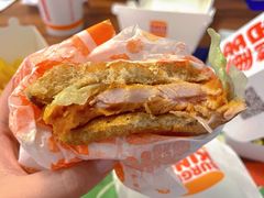 果木风味鸡腿堡-汉堡王(天津鲁能店)