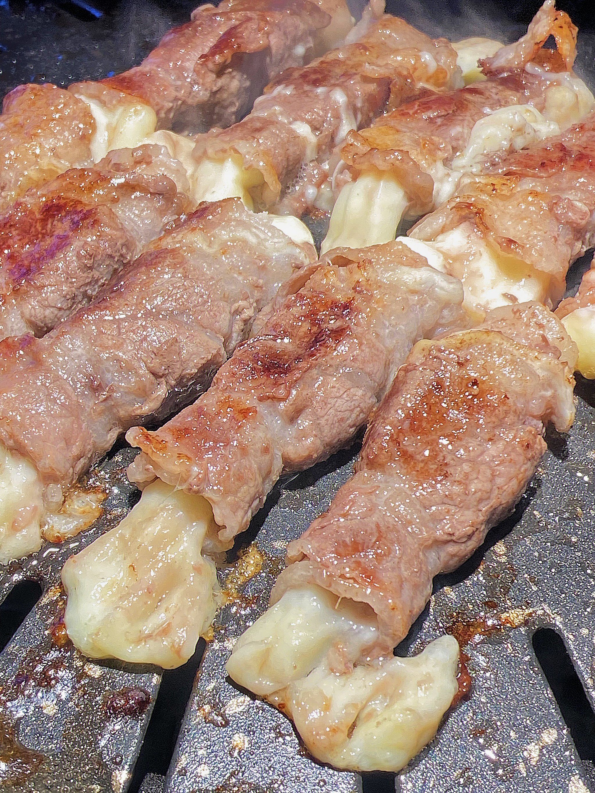 在深圳!会拉丝的芝士肥牛卷!