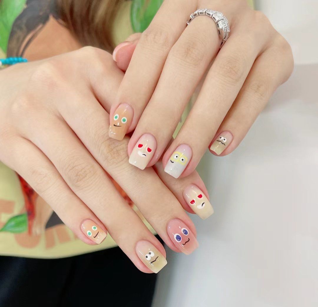 手绘彩绘小艺术可可爱爱