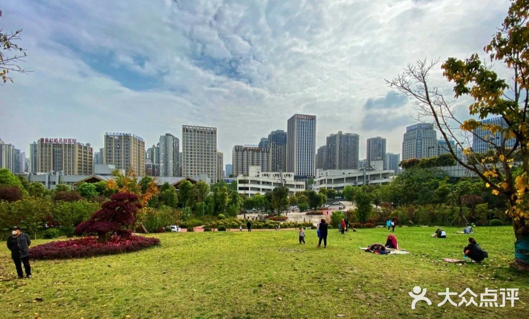 虎头岩山地公园位于重庆市渝中区虎头岩总部城旁