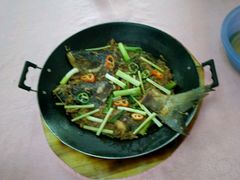 椰菜干焖水库鱼-邹记·美食(斗门店)