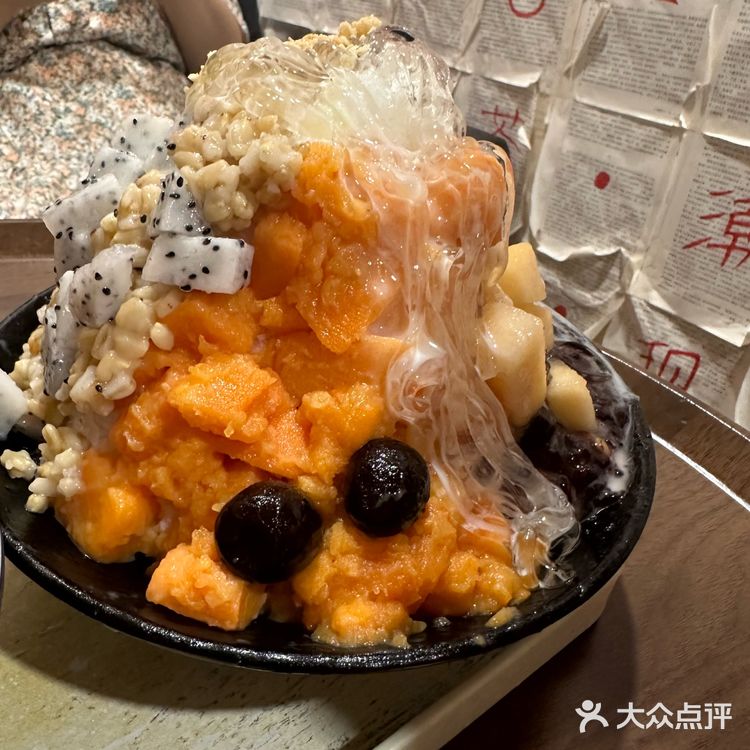 山一样的雪花冰还要好吃，无敌了
