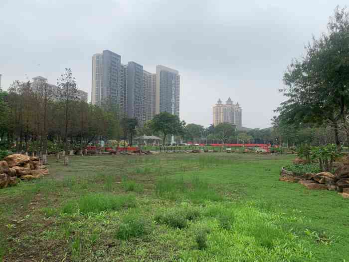 乐从文化公园-"很大的一个广场,现在建设得越来越好了,也.