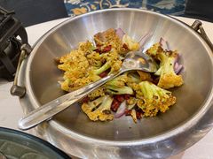 猪油渣炒花椰菜-北海渔村酒楼·粤菜海鲜点心(新华店)