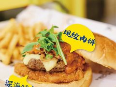 泰式海陆双鲜堡-Grinder 绞肉机汉堡(武定路店)