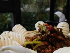 农家土鸡焖花卷-荷府私房菜