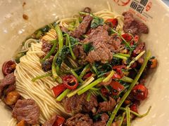 小炒黄牛肉干拌面-刘氏三和面馆