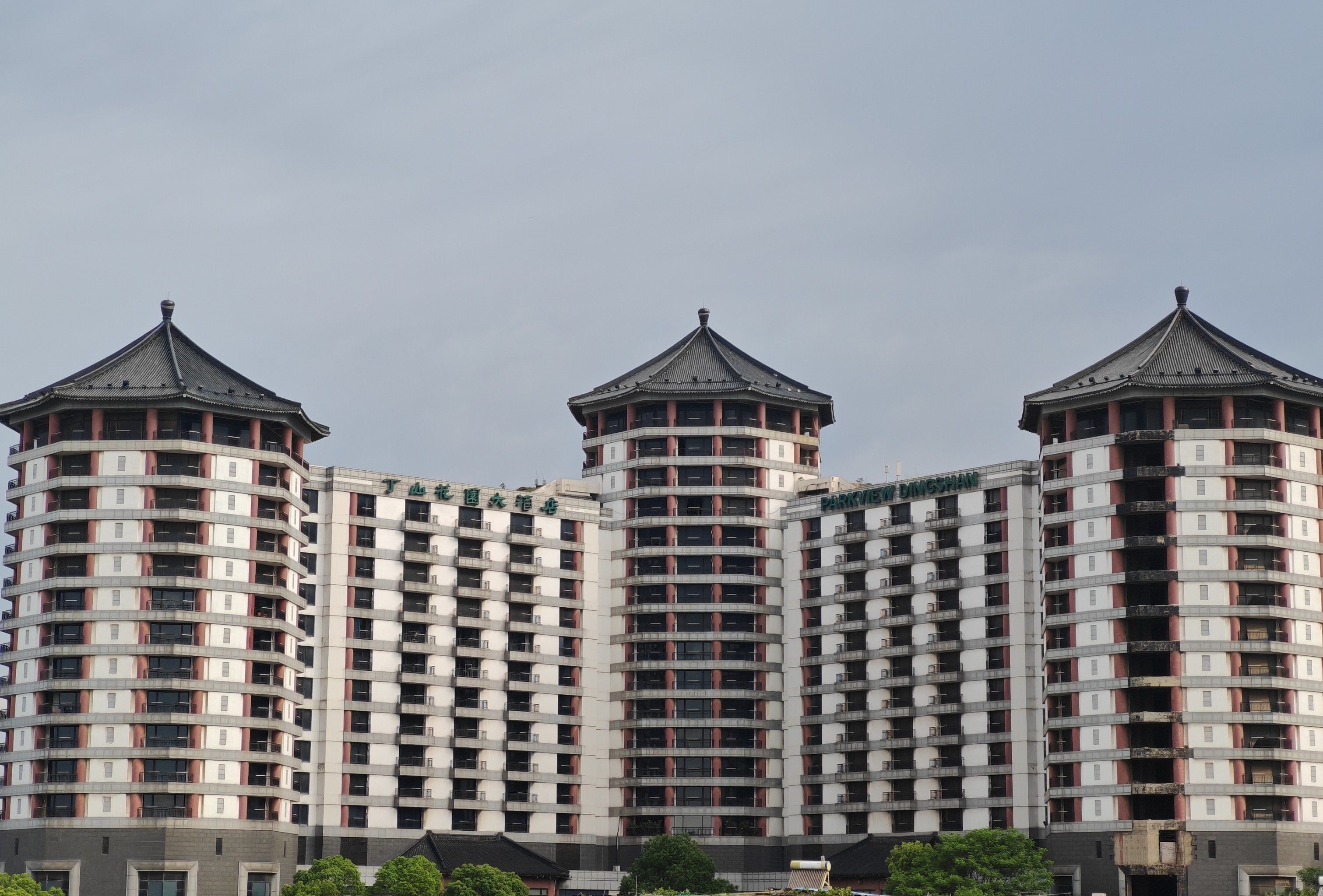 窗外的景色︳丁山花园大酒店