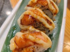 焦糖三文鱼鳗香卷-梦山水日本烧肉(五四广场店)