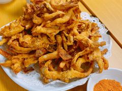 干炸鲜蘑-屋里家延边朝鲜族冷面(南园店)