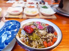禾记手工八宝茶-禾记花园涮肉餐厅