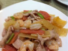 皮肚炒肉片-城南往事济南风味主题餐厅(东环店)