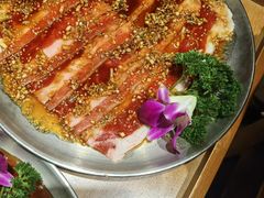 -明洞阿姨·韩式酱蟹烤肉·创意料理(三元桥店)