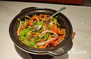 Stir-fried Octopus Tentacles with Fermented Black Beans