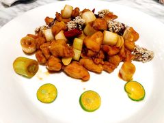 核桃宫保鸡丁-雀蓝川菜(奥体广场店)