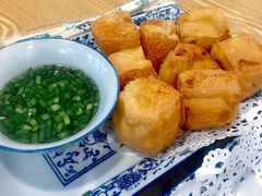 炸普宁豆腐-黄记潮汕甜汤(贝底田坊店)