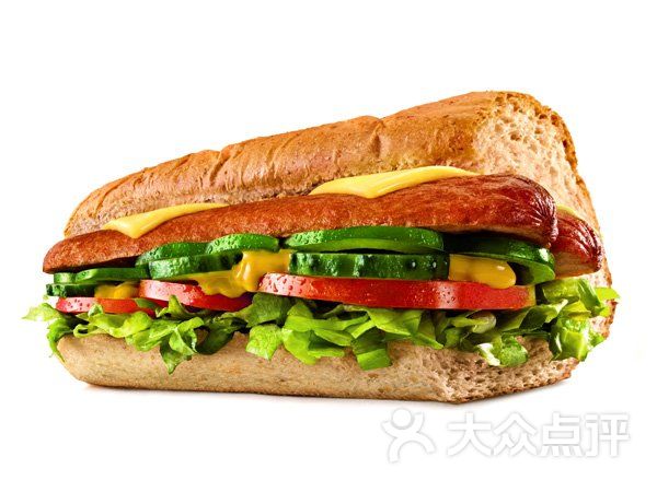 赛百味意大利香肠三明治图片-北京小吃-大众点评网