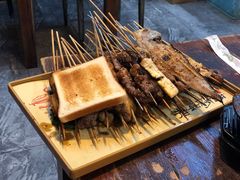 烤羊肉串-老姑砂锅·烧烤天津菜(体北道店)