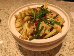 干锅菜花-满得意茶餐厅·顺德家常菜·港式经典(大良店)