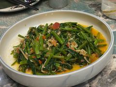 酸笋炒空心菜-浩海火烧云傣家菜(京广店)