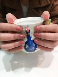 -孔雀手美甲美睫护理
