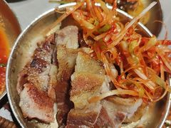 -草家酱蟹炭火烤肉店(珲春南路一店)