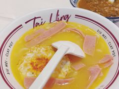 忌廉鸡汤火腿煎蛋通粉-香港茶餐厅文化体验馆(茶山镇店)