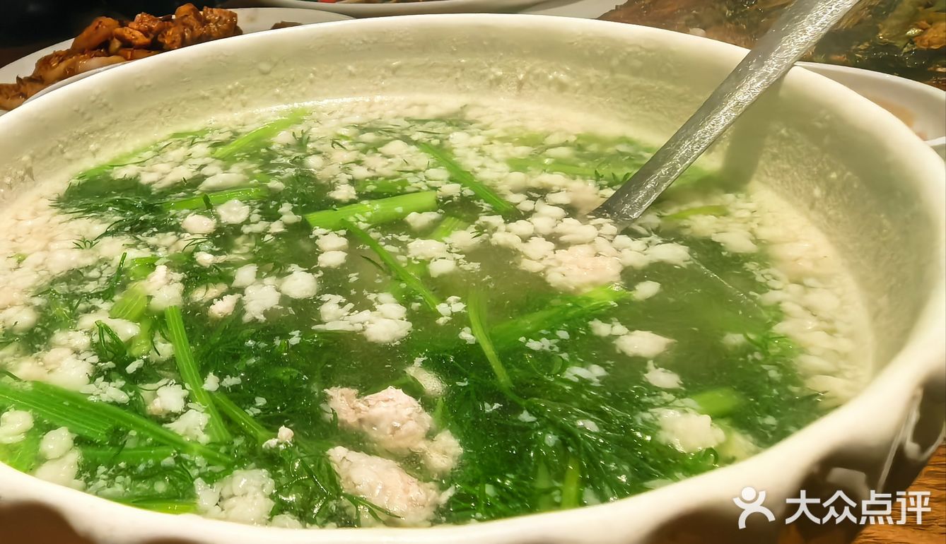 鸡脚筋#茴香菜肉沫汤#茄子#虾酱空心菜都很推荐！