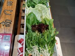绿色蔬菜拼盘-南门四季铜锅涮肉(左家庄店)
