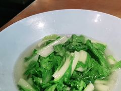 清炒毛毛菜-杭百味·大众精选杭帮菜(西湖音乐喷泉店)
