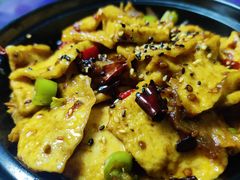小炒千叶豆腐-捏上开口笑海鲜水饺(台山街店)