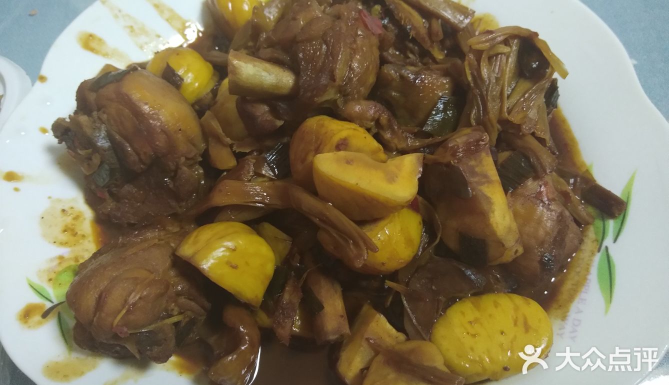 吉祥如意之栗子烧鸡
