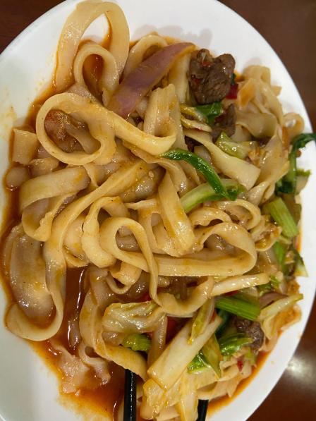 推荐:牛肉炒刀削面