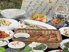 -七的湖·晚芳亭·阳澄湖农家菜·大闸蟹(莲花岛店)