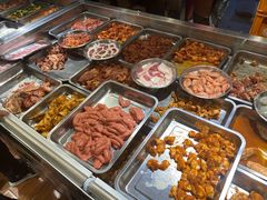 自助取餐区-英雄故事地摊烤肉(马驹桥店)