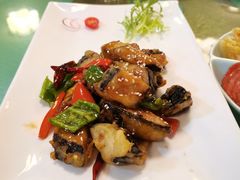 香煎糍粑鱼-长春观斋补堂素菜馆