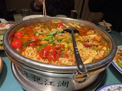 -牟记江湖重庆地标特色菜鱼蛋海鲜无刺鲫鱼(巴南区黑金冠十多年好店)