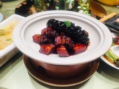 葱烤乌参红烧肉-好福记饭店(红梅公园店)