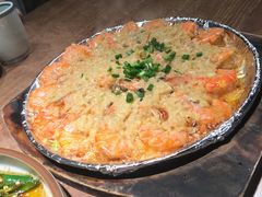 蒜蓉铁板虾-周家二小姐的菜(西津渡店)