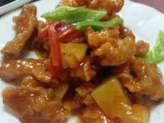 菠萝古老肉-大眼锅贴水饺(河东店)