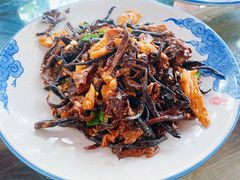 山蘑炒肉-百花人家(清水田园店)