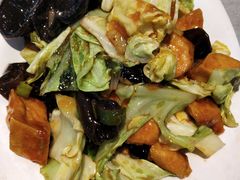 酱爆圆白菜木耳豆腐-振生清真饭店(永安道店)