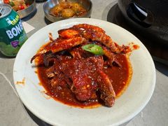 -草家酱蟹炭火烤肉店(珲春南路二店)
