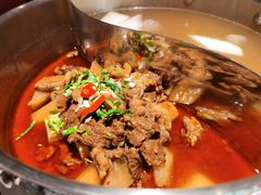 牛腩鸳鸯锅-左庭右院鲜牛肉火锅(苏州园区永旺店)