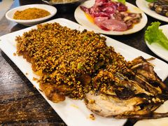 煎明太鱼-韩风烤牛肉冷面店
